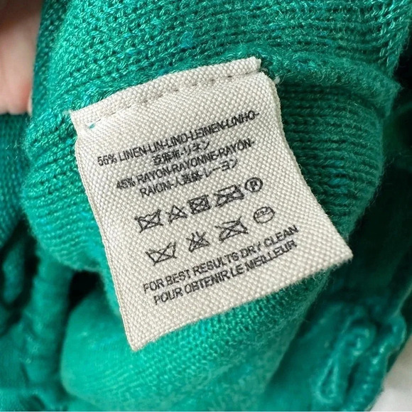 Free People Teal Optimistic Linen Blend Hoodie Size XS - Picture 10 of 11